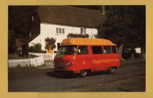 `1974 Commer, Royal Mail Post Bus` - Postally Unused - Post Office Postcard.